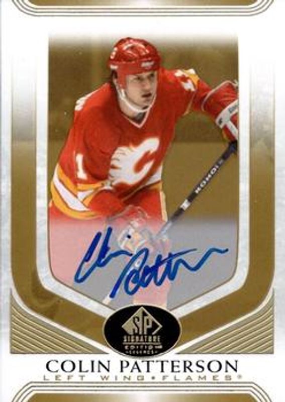 2020 SP Signature Edition Legends #212 Gold Spectrum Foil Autographs /25