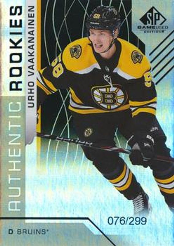 2018 SP Game Used #176 Authentic Rookies Rainbow /200