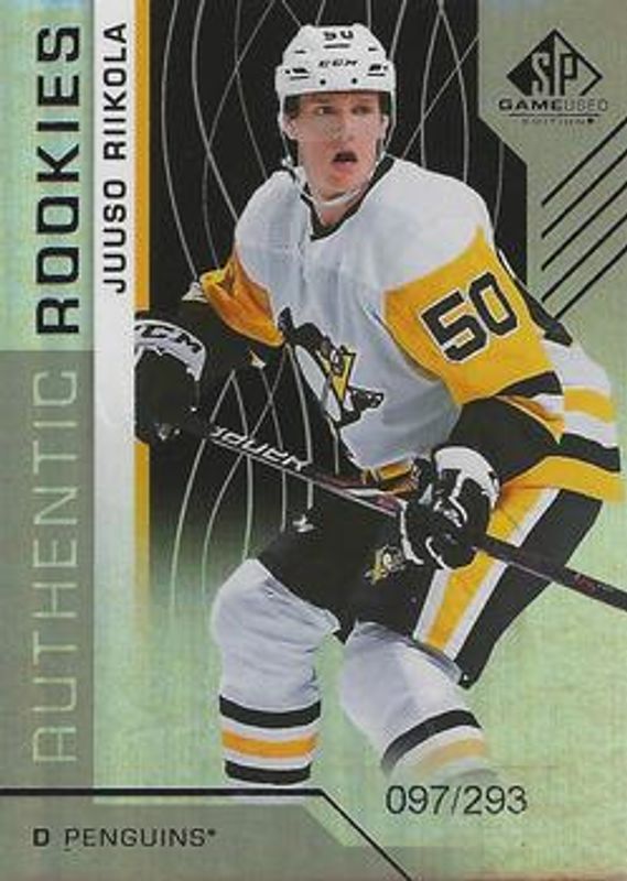 2018 SP Game Used #111 Authentic Rookies Rainbow /200
