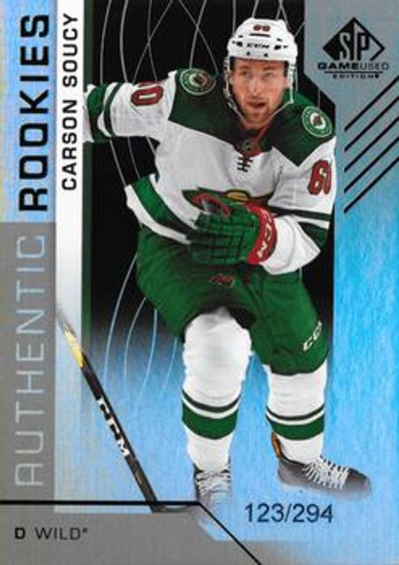 2018 SP Game Used #152 Authentic Rookies Rainbow /200
