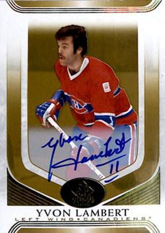 2020 SP Signature Edition Legends #286 Gold Spectrum Foil Autographs /25