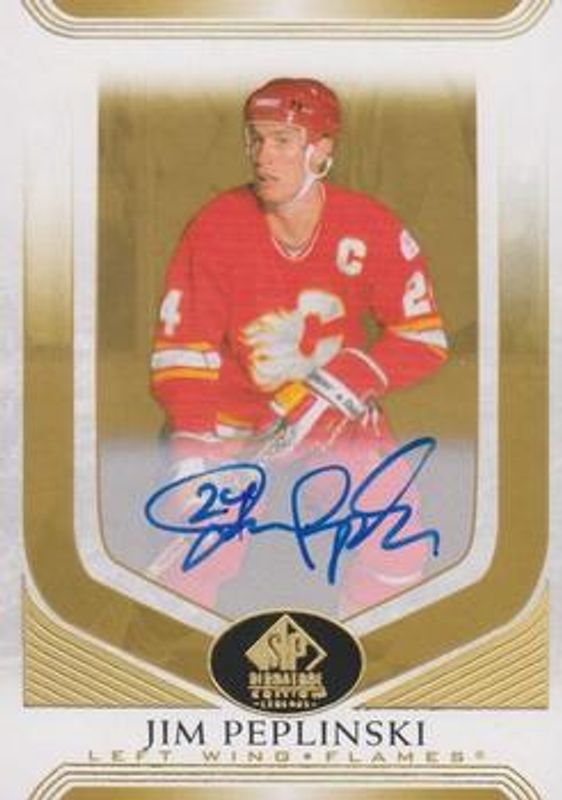 2020 SP Signature Edition Legends #153 Gold Spectrum Foil Autographs /25