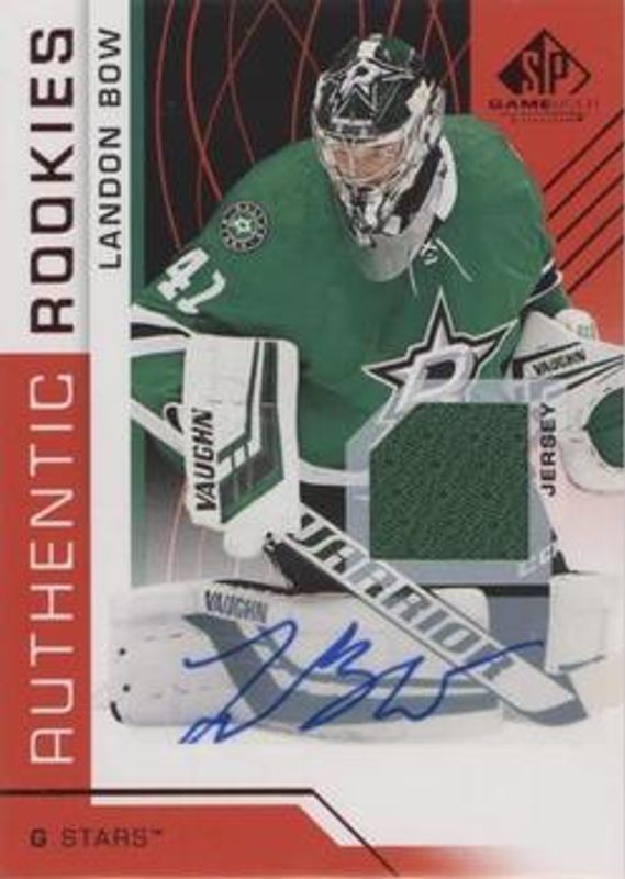 2018 SP Game Used #123 Red Autographs Jersey