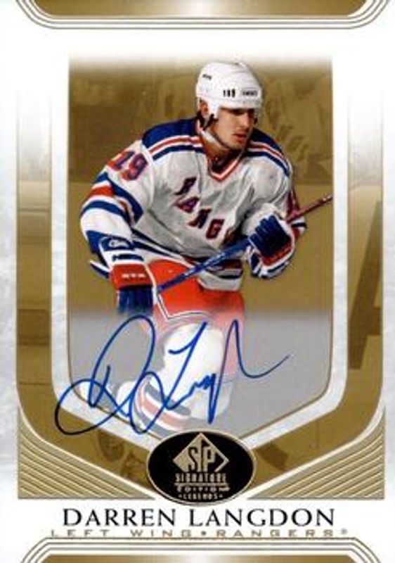 2020 SP Signature Edition Legends #178 Gold Spectrum Foil Autographs /25
