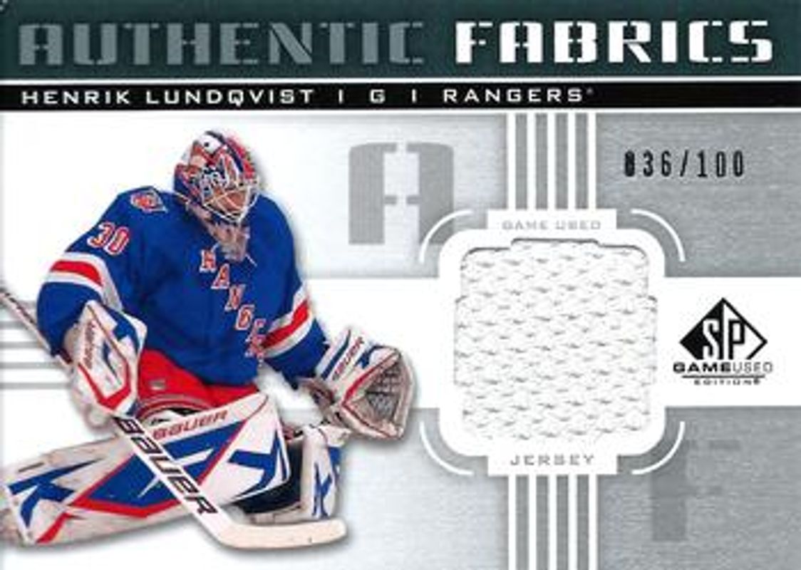 2011 SP Game Used #AF-HL Authentic Fabrics /100