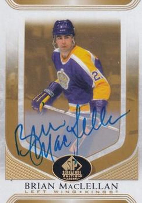 2020 SP Signature Edition Legends #105 Gold Spectrum Foil Autographs /25
