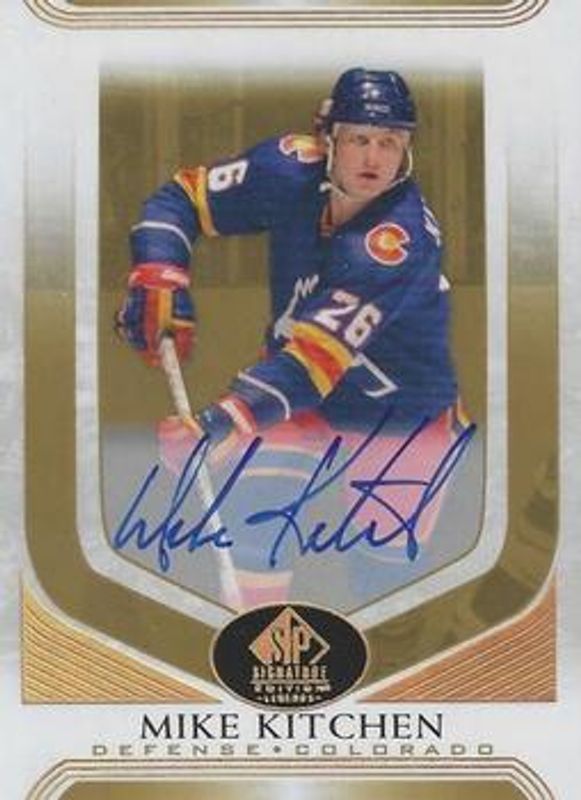 2020 SP Signature Edition Legends #226 Gold Spectrum Foil Autographs /25