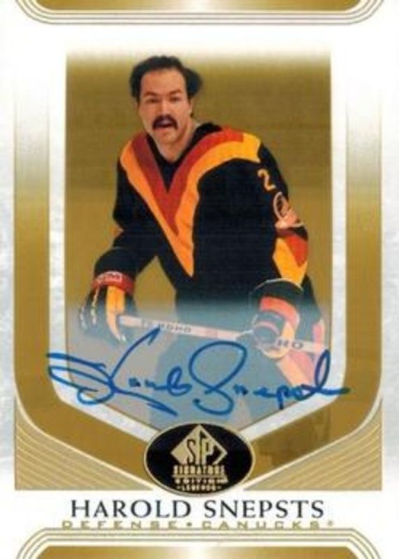 2020 SP Signature Edition Legends #38 Gold Spectrum Foil Autographs /25