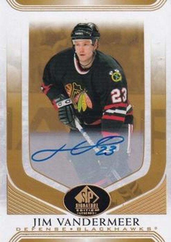 2020 SP Signature Edition Legends #191 Gold Spectrum Foil Autographs /25