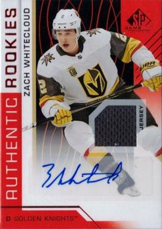 2018 SP Game Used #109 Red Autographs Jersey