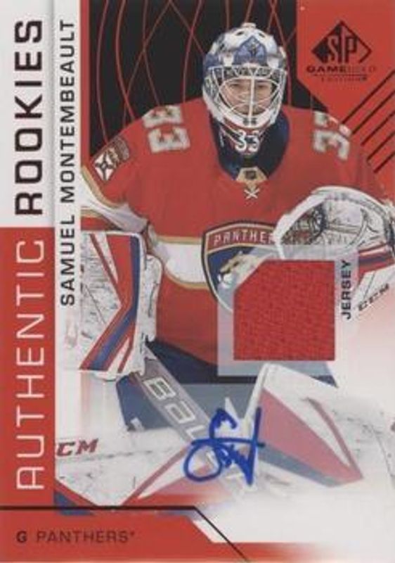 2018 SP Game Used #144 Red Autographs Jersey