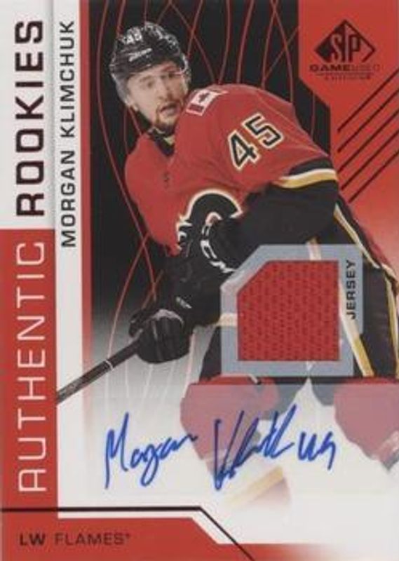 2018 SP Game Used #168 Red Autographs Jersey