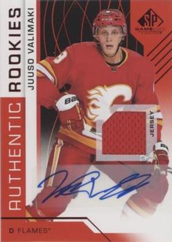 2018 SP Game Used #122 Red Autographs Jersey