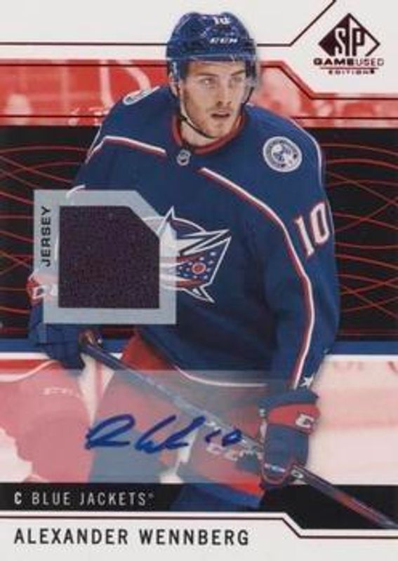 2018 SP Game Used #22 Red Autographs Jersey