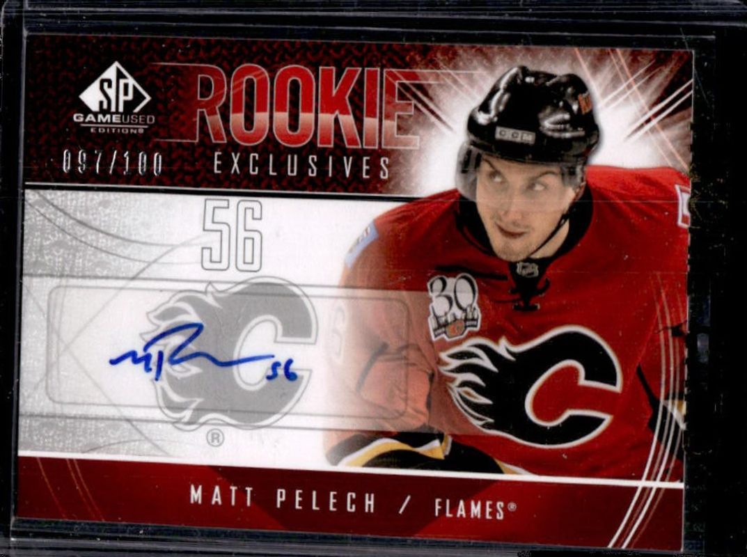 2009 SP Game Used #RE-MP Rookie Exclusives Autographs /100