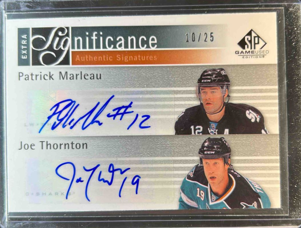 2011 SP Game Used #XSIG-MS Extra SIGnificance /25