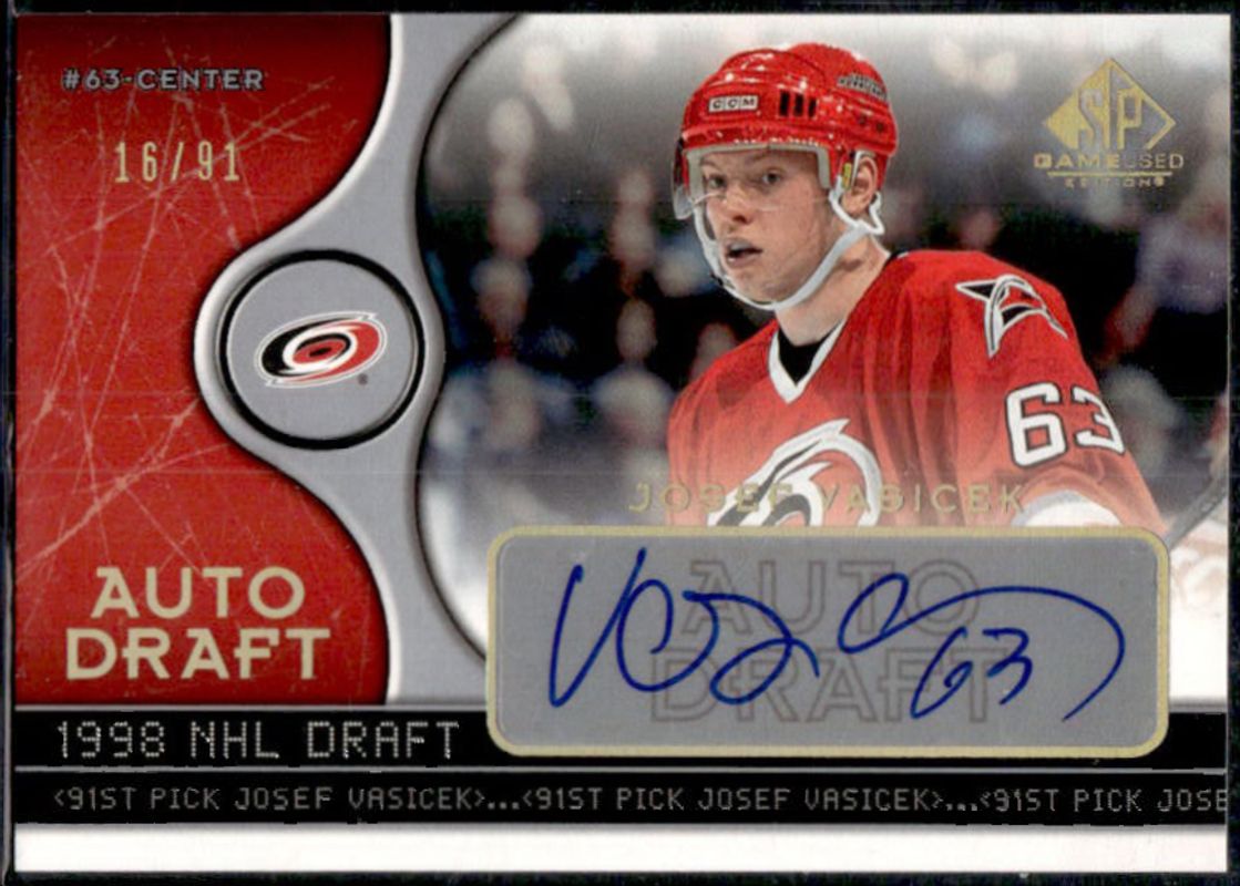 2005 SP Game Used #AD-JV Auto Draft /20