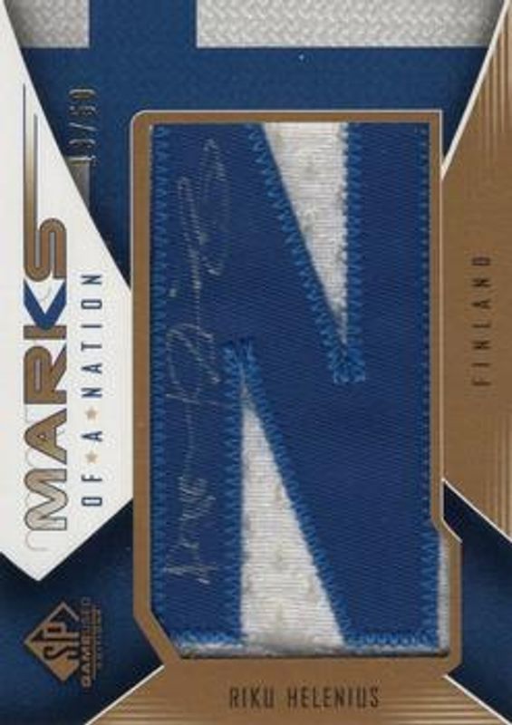 2009 SP Game Used #MN-RH Marks of a Nation /50