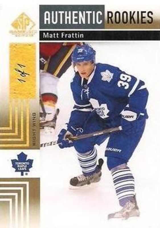 2011 SP Game Used #131 Gold Spectrum /1