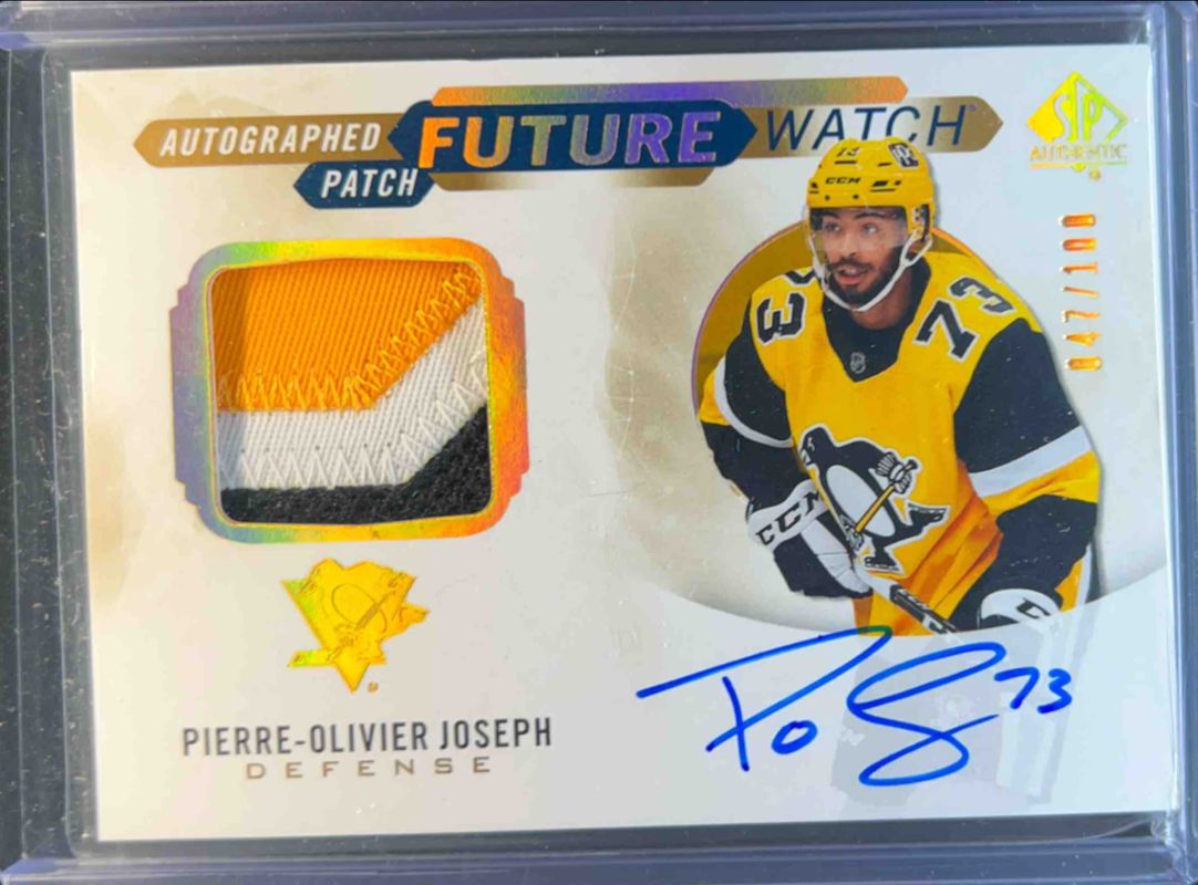 2020 SP Authentic #FWAP-PJ Limited Future Watch Auto Patch /100