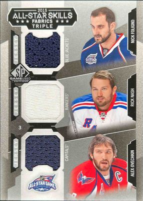 2015 SP Game Used #AS3-11 2015 All Star Skills Fabrics Triples