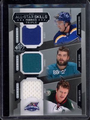 2015 SP Game Used #AS3-5 2015 All Star Skills Fabrics Triples