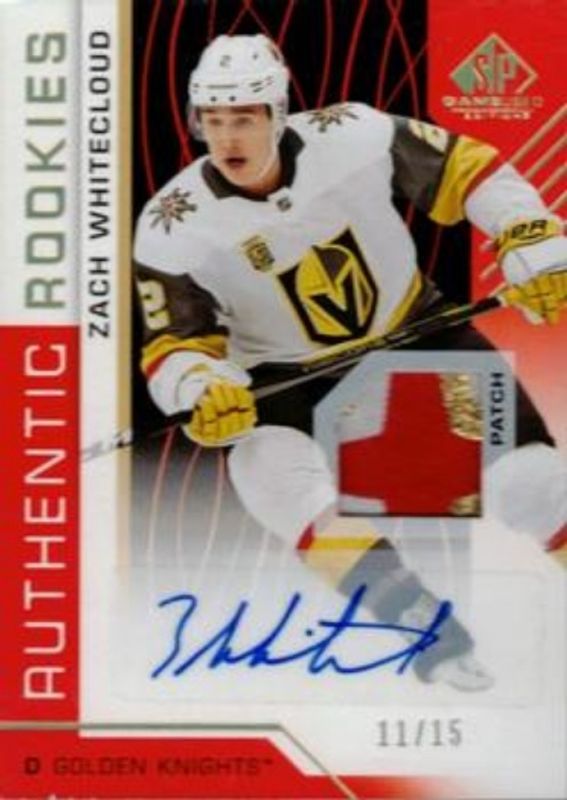 2018 SP Game Used #109 Red Spectrum Auto Premium Material /5