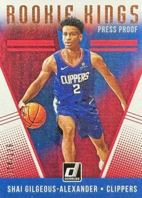 2018 Donruss #21 Rookie Kings - Press Proof Orange /125