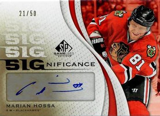 2010 SP Game Used #SIG-MH SIGnificance /50