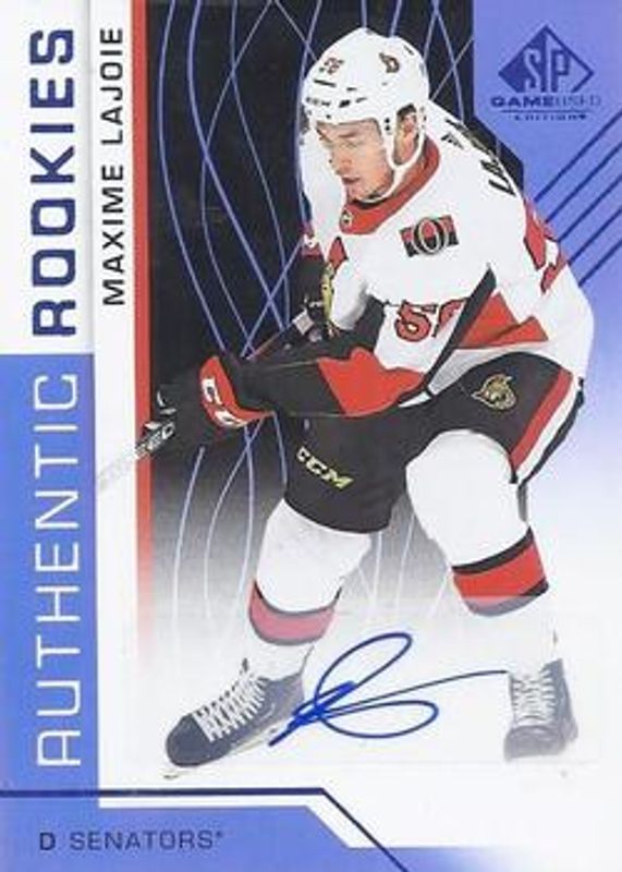 2018 SP Game Used #113 Blue Autographs