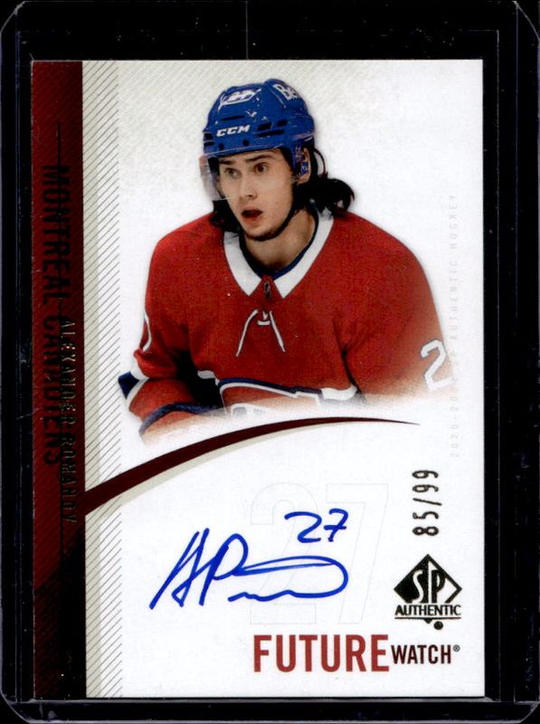 2020 SP Authentic #RFWA-AR 2010 Retro Future Watch Autographs /399