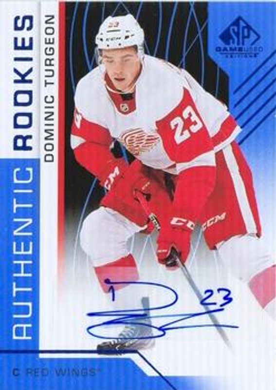 2018 SP Game Used #114 Blue Autographs