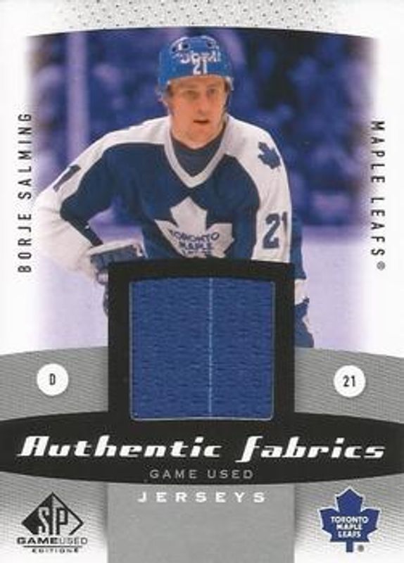 2010 SP Game Used #AF-BS Authentic Fabrics