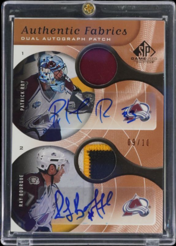 2005 SP Game Used #AAP2-CO Authentic Patches Dual Autographs /10