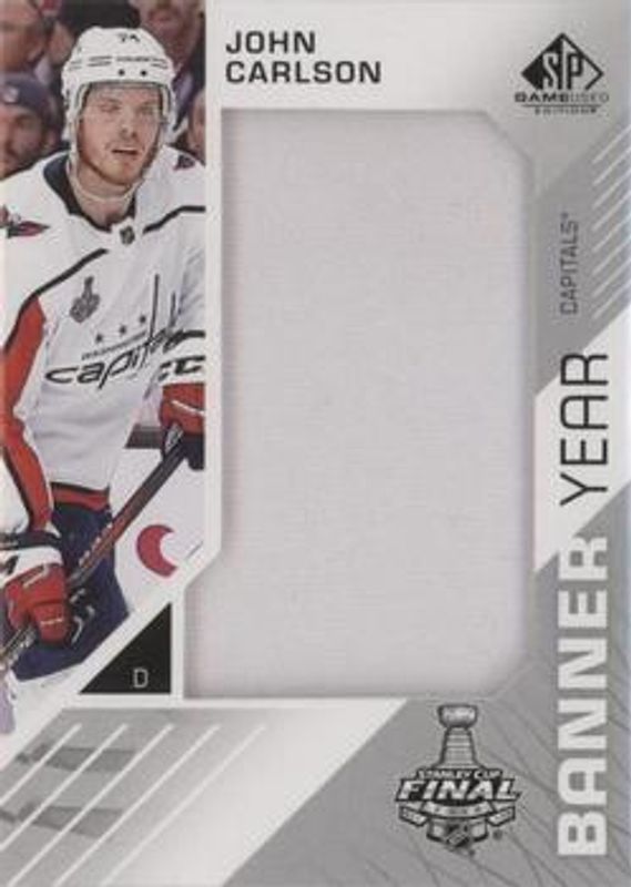 2018 SP Game Used #BSC-JC Banner Year Jumbo Relic Stanley Cup