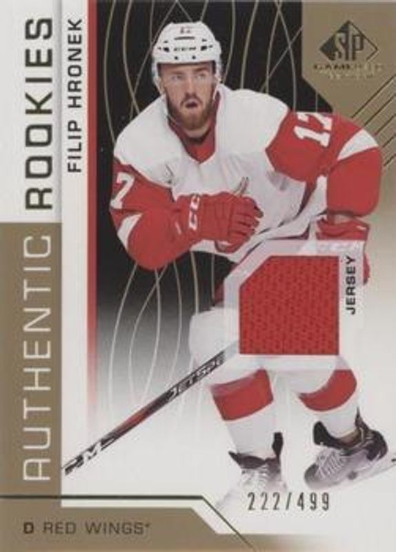 2018 SP Game Used #175 Gold Jersey Relic /499