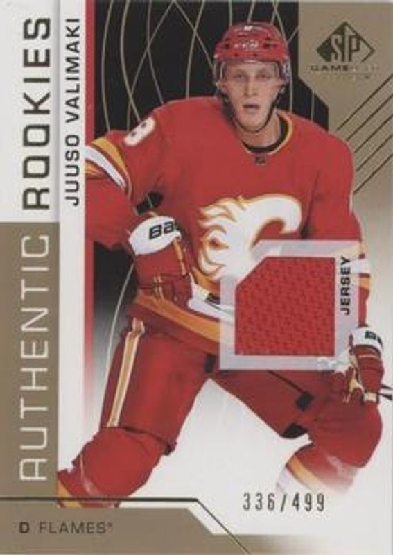 2018 SP Game Used #122 Gold Jersey Relic /499