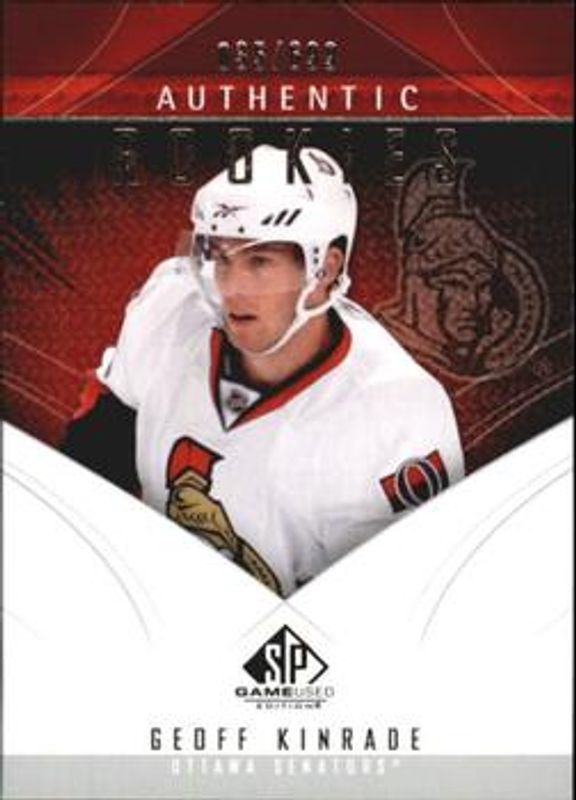 2009 SP Game Used #162 Base /699