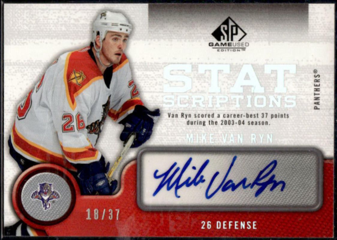 2005 SP Game Used #ST-VR Statscriptions /79