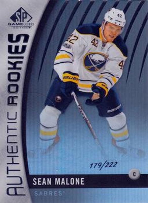 2017 SP Game Used #138 Authentic Rookies Rainbow /218