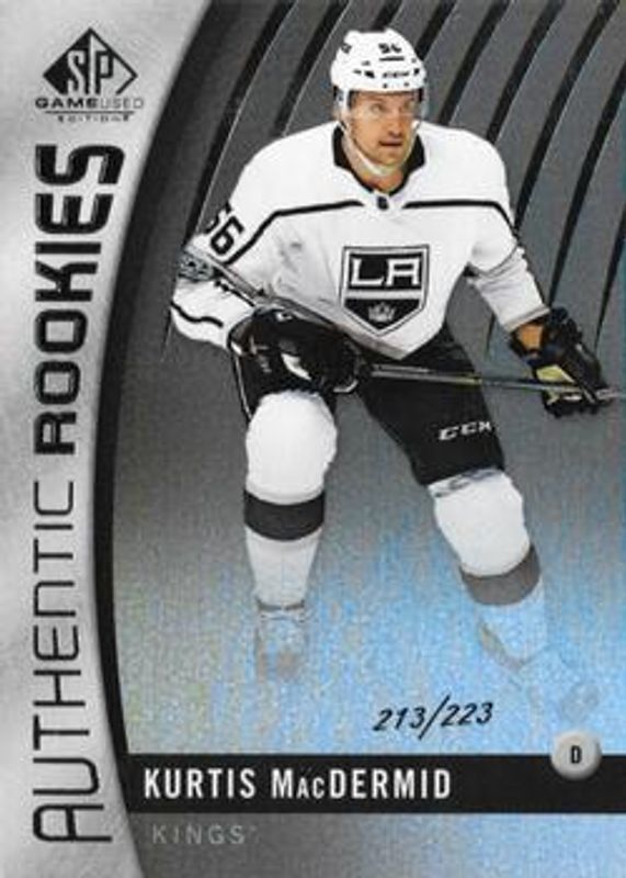 2017 SP Game Used #184 Authentic Rookies Rainbow /218