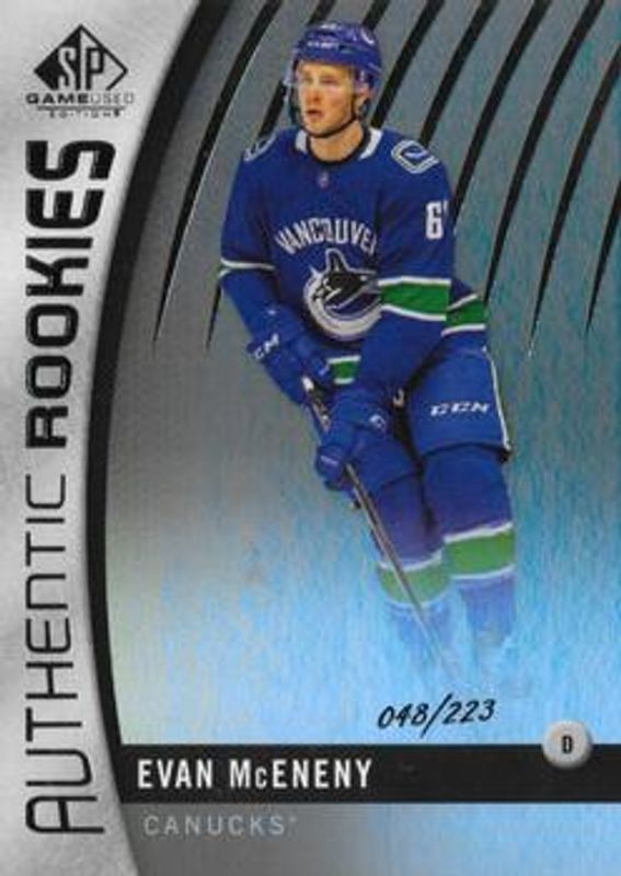 2017 SP Game Used #122 Authentic Rookies Rainbow /218