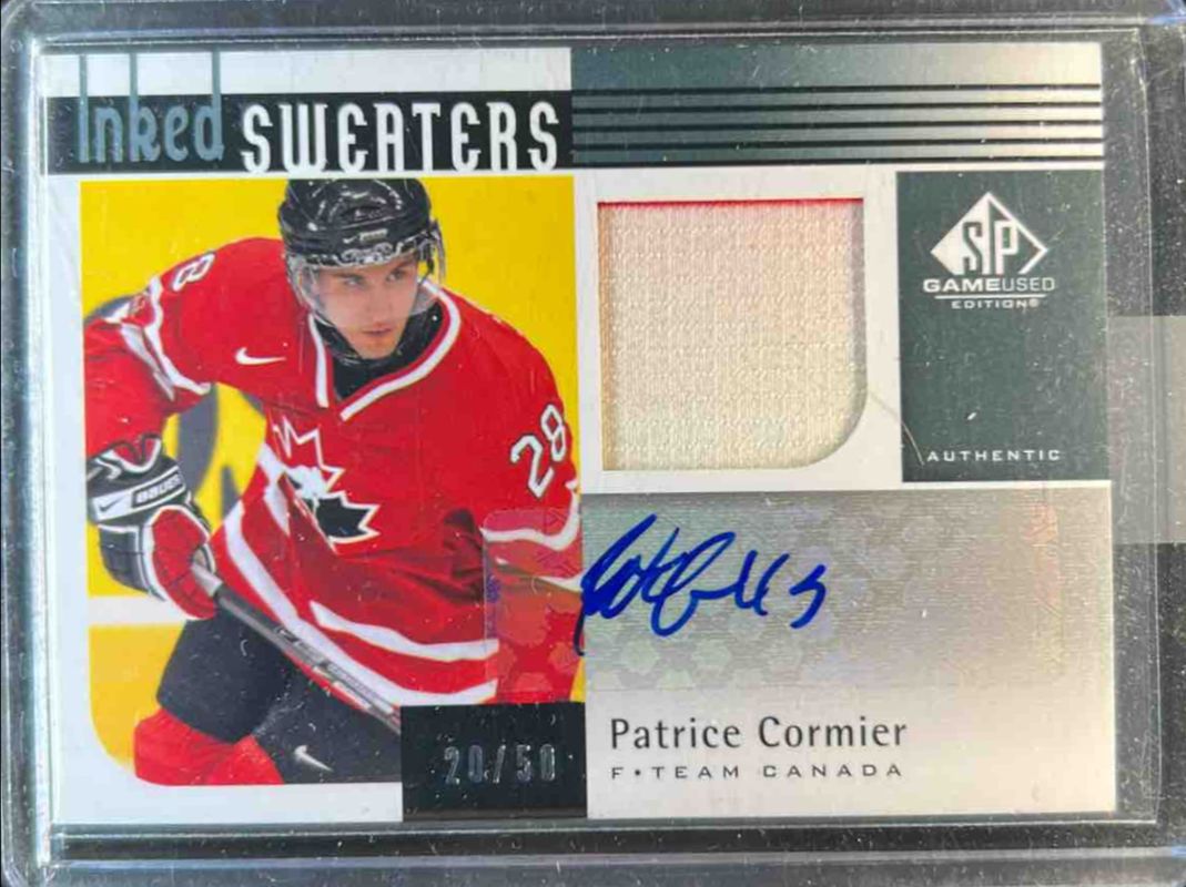 2011 SP Game Used #IS-PC Inked Sweaters /15