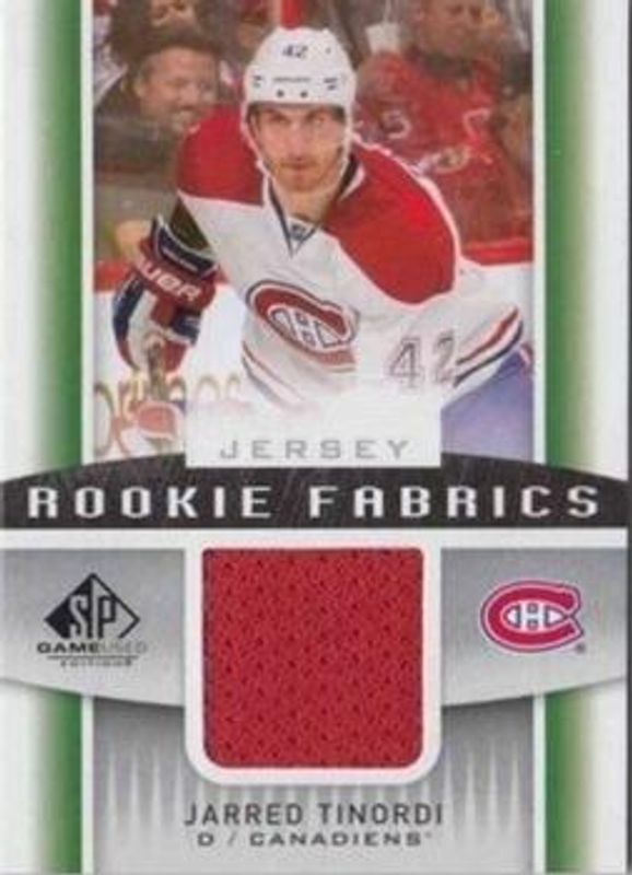 2013 SP Game Used #RF-JT Rookie Fabrics