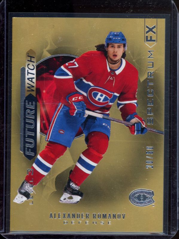 2020 SP Authentic #S-94 Spectrum FX - Gold /50