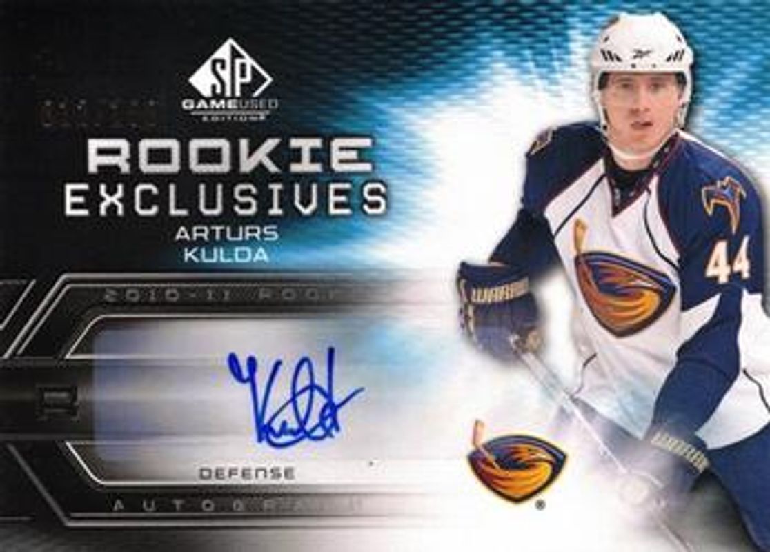 2010 SP Game Used #RE-AK Rookie Exclusives Autographs /100
