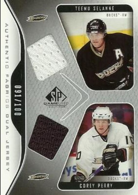 2006 SP Game Used #AF2-SP Authentic Fabrics Dual /100