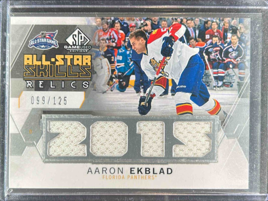 2015 SP Game Used #AS-AE 2015 All Star Skills Relics /125