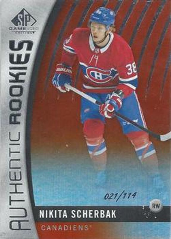 2017 SP Game Used #135 Orange Rainbow /113