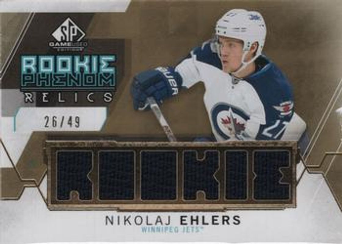 2015 SP Game Used #RP-NE 2015 Rookie Phenom Relics Gold /49